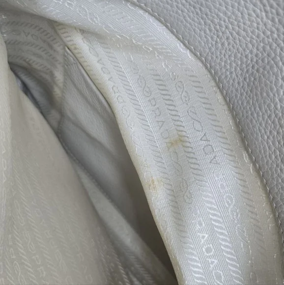 Prada White Leather Women's Bag - Picture 16 of 16